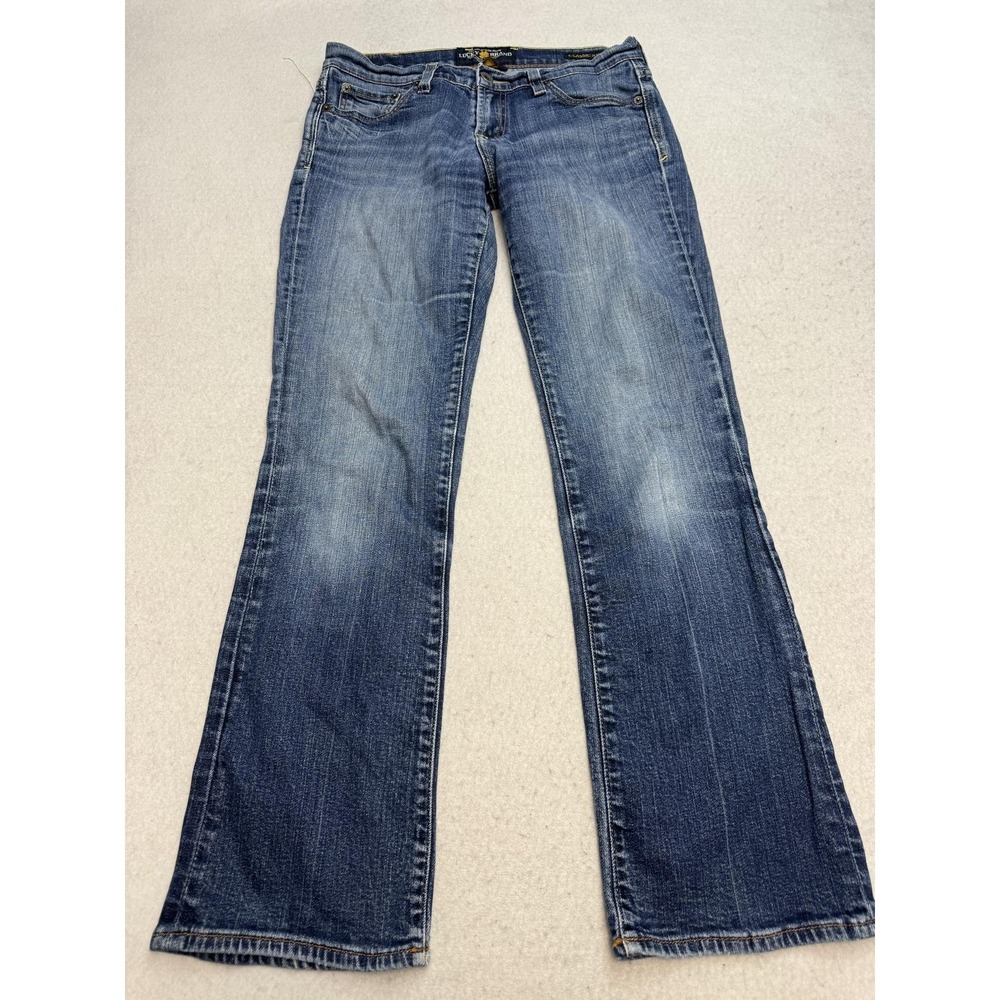 Lucky Brand Classic Rider Jeans Womens 8 29 Blue Medium Wash Bootcut Denim